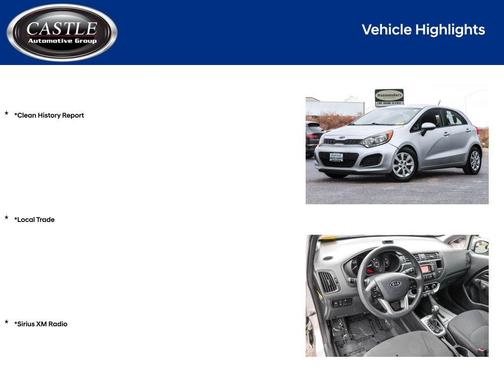2012 Kia Rio5 LX