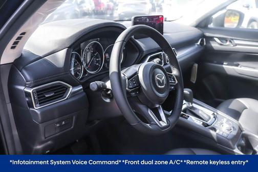 Deep Crystal Blue Mica 2025 Mazda CX-5 2.5 S Select Package