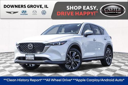 Rhodium White Metallic 2023 Mazda CX-5 2.5 S Premium Plus Package
