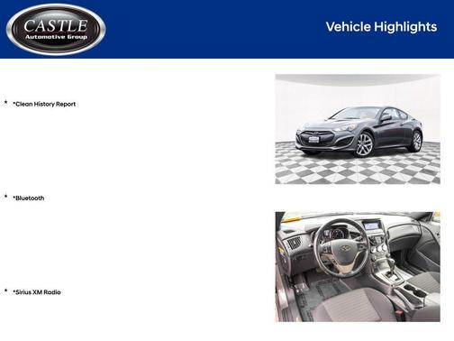 2013 Hyundai Genesis Coupe 2.0T
