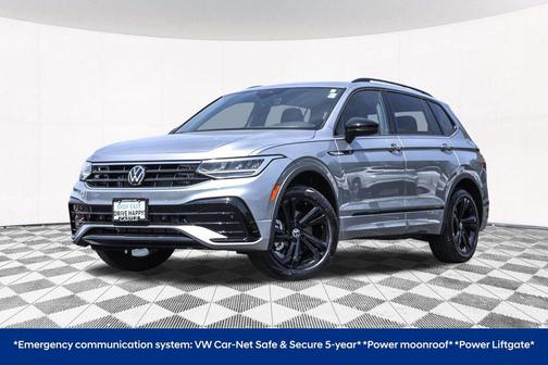 Pyrite Silver Metallic 2024 Volkswagen Tiguan 2.0T SE R-Line Black 4MOTION