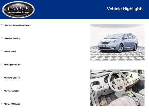 2014 Toyota Sienna XLE