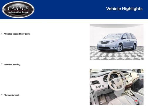 2014 Toyota Sienna XLE