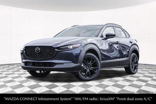 Deep Crystal Blue Mica 2026 Mazda CX-30 2.5 Turbo Premium Plus Package