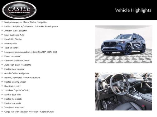 Polymetal Gray Metallic 2026 Mazda CX-90 PHEV Premium Sport
