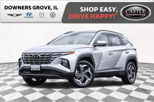 Shimmering Silver 2023 Hyundai TUCSON Limited