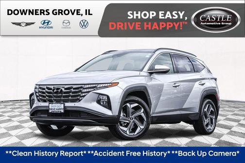 Shimmering Silver 2023 Hyundai TUCSON Limited