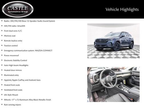Ingot Blue Metallic 2026 Mazda CX-50 Hybrid Premium