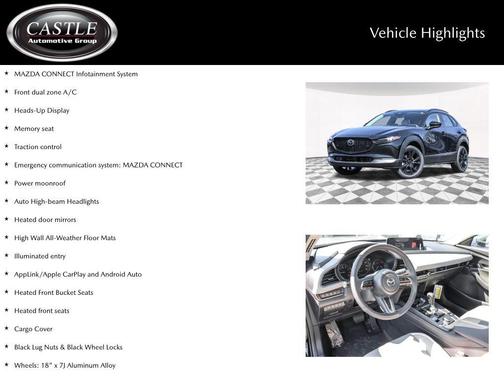 Jet Black Mica 2026 Mazda CX-30 2.5 Turbo