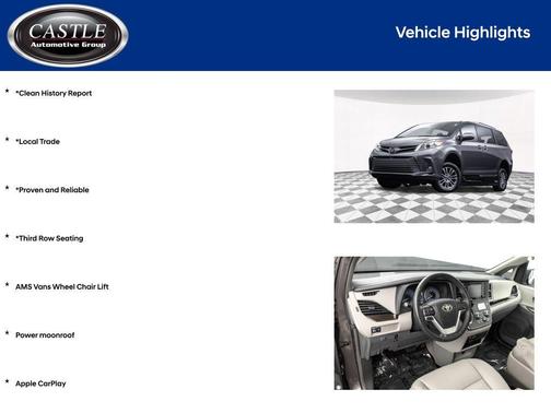 2019 Toyota Sienna XLE