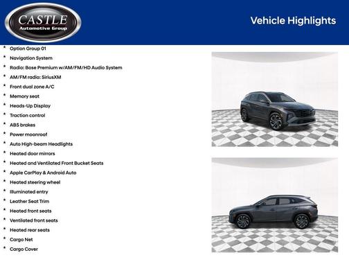 Ecotronic Gray 2026 Hyundai TUCSON Limited
