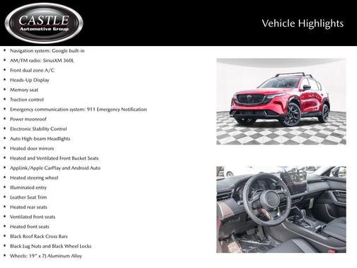 Soul Red Crystal Metallic 2026 Mazda CX-5 2.5 S Premium Plus Package