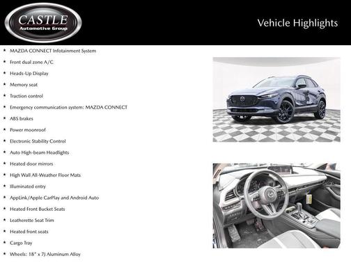 Deep Crystal Blue Mica 2026 Mazda CX-30 2.5 Turbo