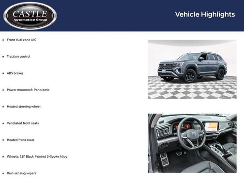 pure gray 2026 Volkswagen Atlas Peak Edition
