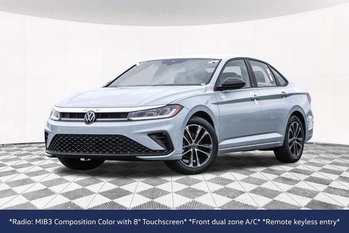 Monument Gray 2026 Volkswagen Jetta 1.4T S