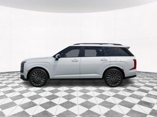 Creamy White Pearl 2027 Hyundai Palisade Hybrid Calligraphy AWD
