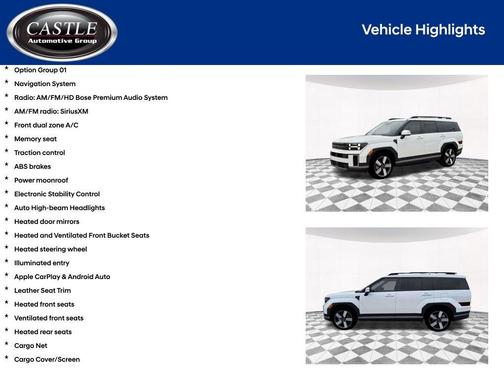 Serenity White 2026 Hyundai SANTA FE Limited