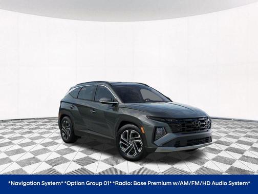 Amazon Gray 2026 Hyundai TUCSON Hybrid Limited