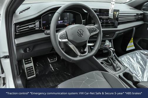 Pure White 2026 Volkswagen Jetta 1.4T S