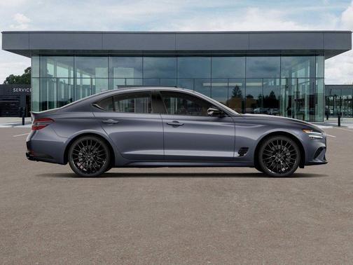 Ceres Blue 2026 Genesis G70 3.3T Prestige Graphite