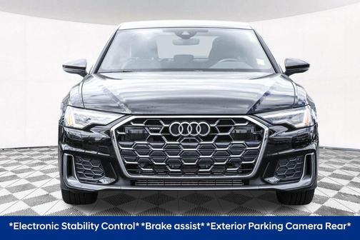 Black 2024 Audi A6 55 Premium Plus