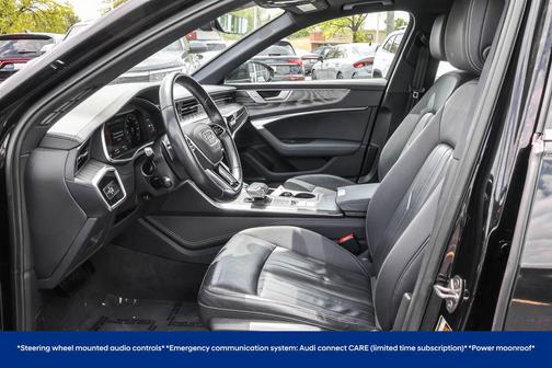 Black 2024 Audi A6 55 Premium Plus