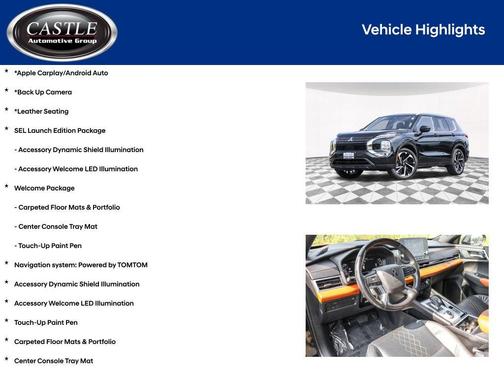 2022 Mitsubishi Outlander SEL 2.5 S-AWC