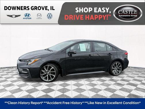 Black Sand Pearl 2022 Toyota Corolla SE