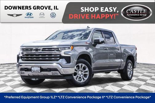 Sterling Gray Metallic 2024 Chevrolet Silverado 1500 LTZ