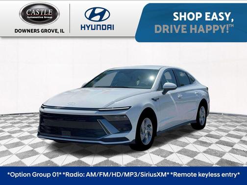 Serenity White 2026 Hyundai SONATA SE