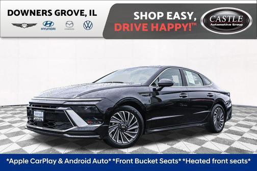 Abyss Black 2025 Hyundai SONATA Hybrid SE