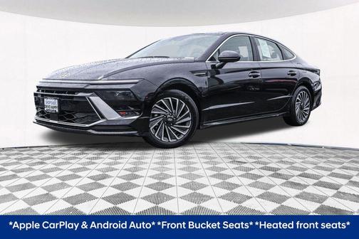 Abyss Black 2025 Hyundai SONATA Hybrid SE