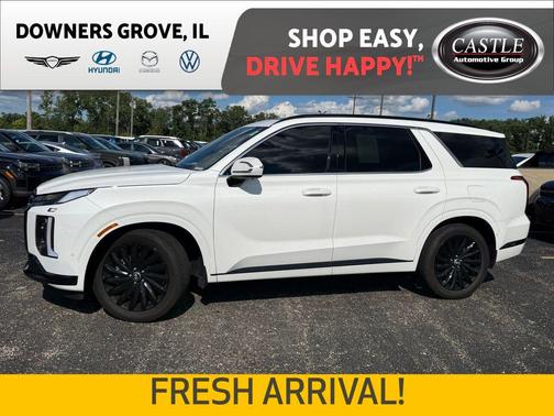 Hyper White 2025 Hyundai PALISADE Calligraphy Night Edition