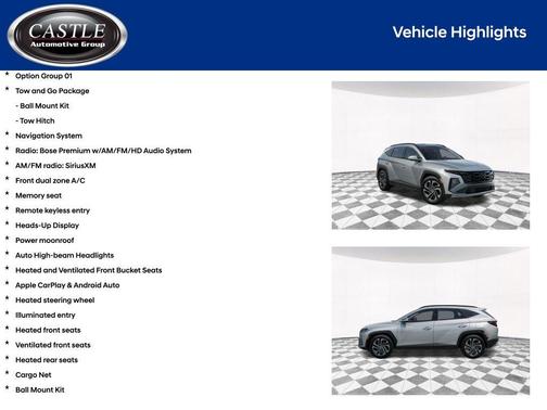Shimmering Silver 2026 Hyundai TUCSON Limited