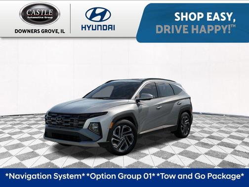Shimmering Silver 2026 Hyundai TUCSON Limited