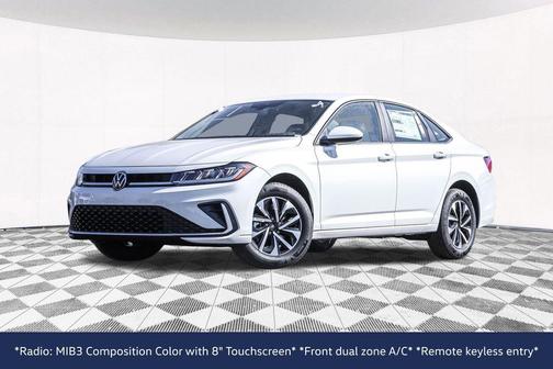 Pure White 2026 Volkswagen Jetta 1.4T S