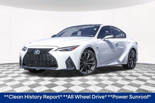 Ultra White 2023 Lexus IS 350 Base