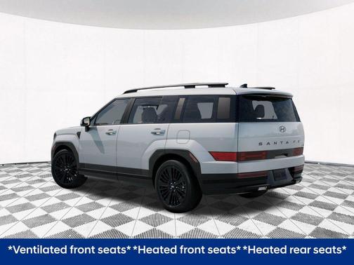 Serenity White 2026 Hyundai SANTA FE HEV Calligraphy