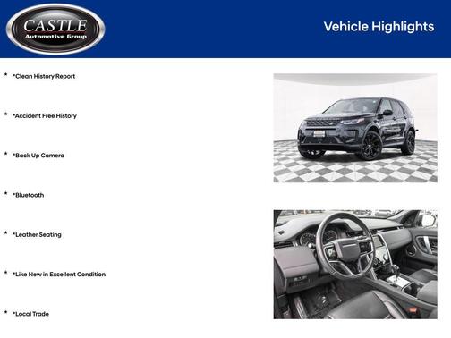 Santorini Black Metallic 2023 Land Rover Discovery Sport SE