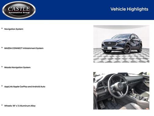 Deep Crystal Blue Mica 2024 Mazda CX-30 2.5 S Select Sport