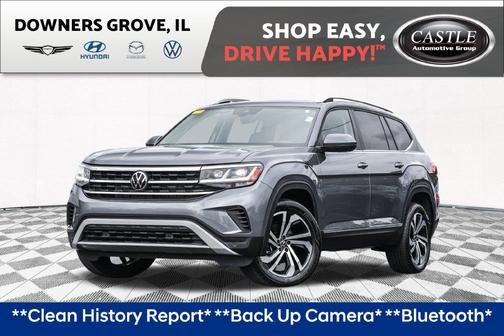 Platinum Gray Metallic 2023 Volkswagen Atlas 3.6L SEL