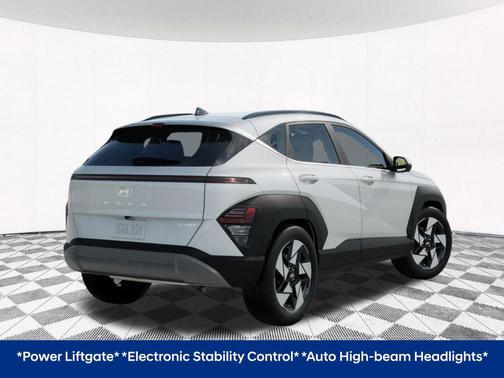 Atlas White 2027 Hyundai KONA Limited