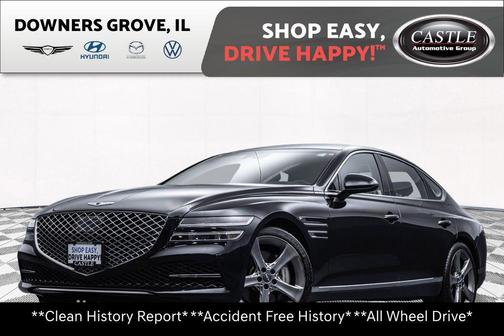 Vik Black 2021 Genesis G80 3.5T AWD