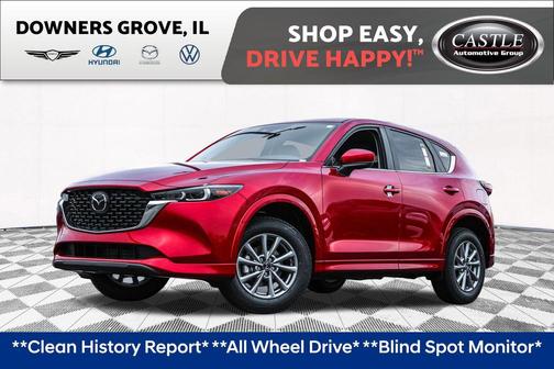 Soul Red Crystal Metallic 2025 Mazda CX-5 2.5 S Select Package