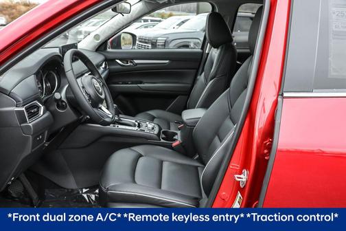 Soul Red Crystal Metallic 2025 Mazda CX-5 2.5 S Select Package