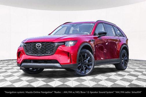 Soul Red Crystal Metallic 2026 Mazda CX-90 PHEV Premium Sport