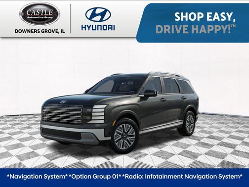 Titan Green 2026 Hyundai Palisade Hybrid SEL Premium 8P