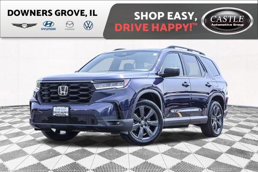 Obsidian Blue Pearl 2025 Honda Pilot Sport