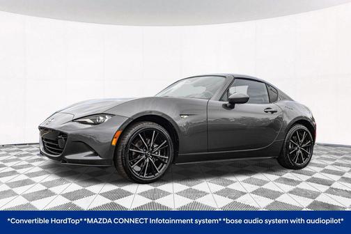 Machine Gray Metallic 2025 Mazda MX-5 Miata RF Grand Touring