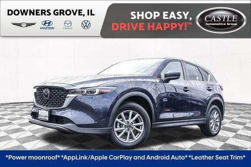 Deep Crystal Blue Mica 2022 Mazda CX-5 2.5 S Preferred Package
